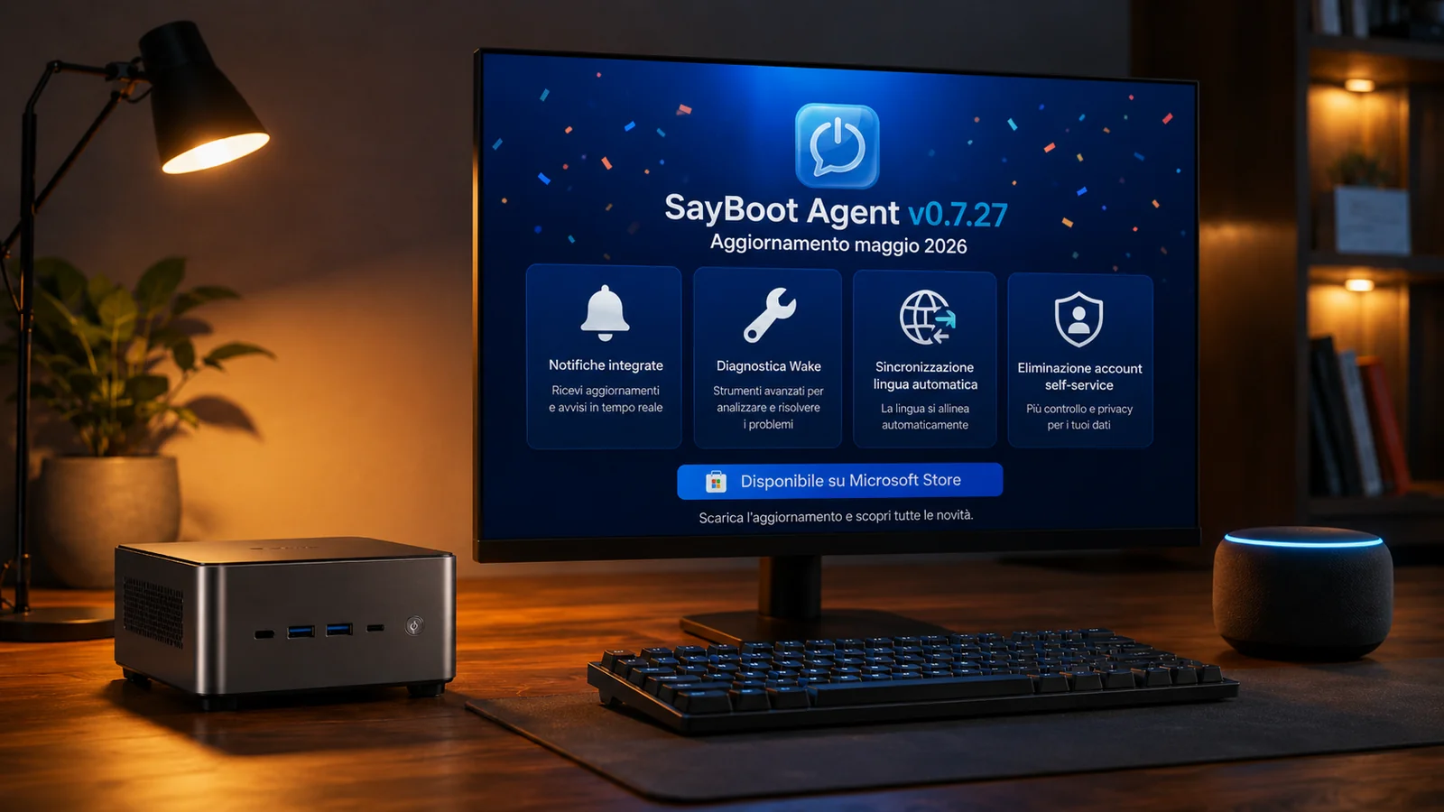 "SayBoot Agent v0.7.27: o que muda com a atualização de maio 2026"